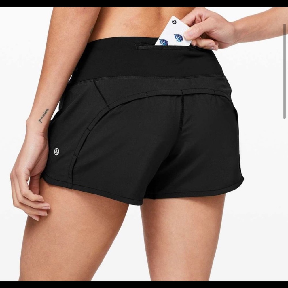 Lululemon Run Time Shorts II in Black 4